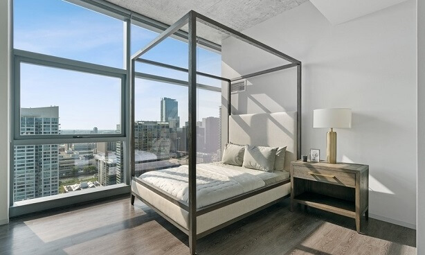 Chicago Penthouse-Bedroom