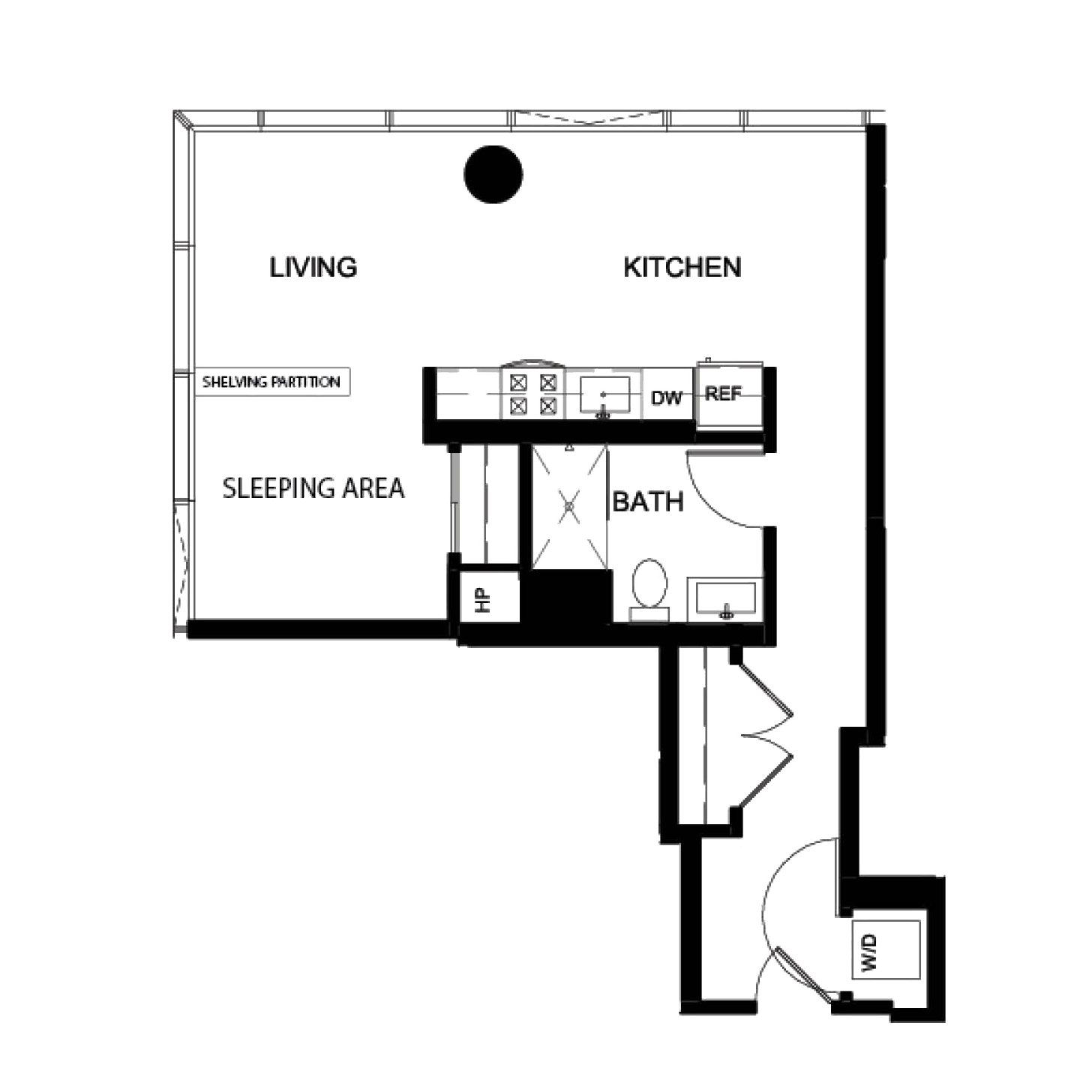 Convertible Deluxe V floor plan