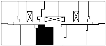 One Bedroom Den B key plate