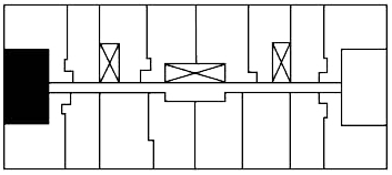 One Bedroom A key plate