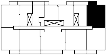 Three Bedroom Den C Duplex Terrace lower key plate
