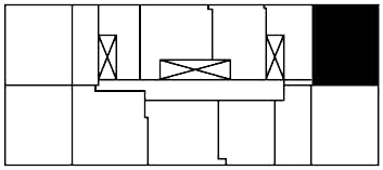 Three Bedroom Den C Duplex Terrace upper key plate