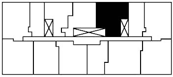Two Bedroom A key plate