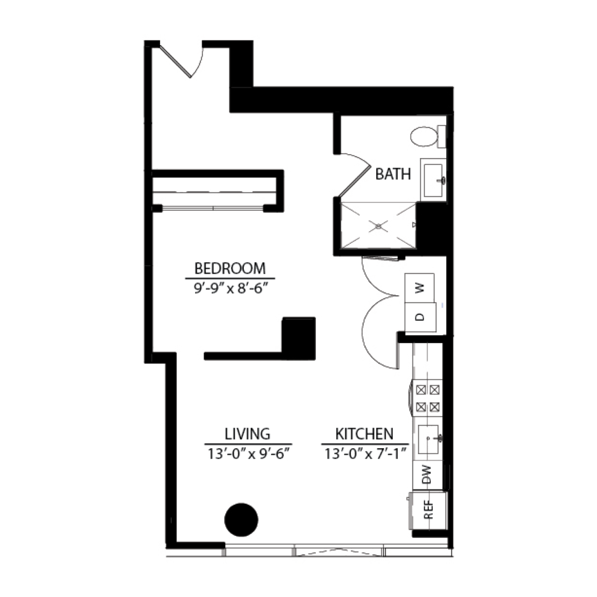 Floorplans Printers Row Luxury Apartment Floorplans Imprint