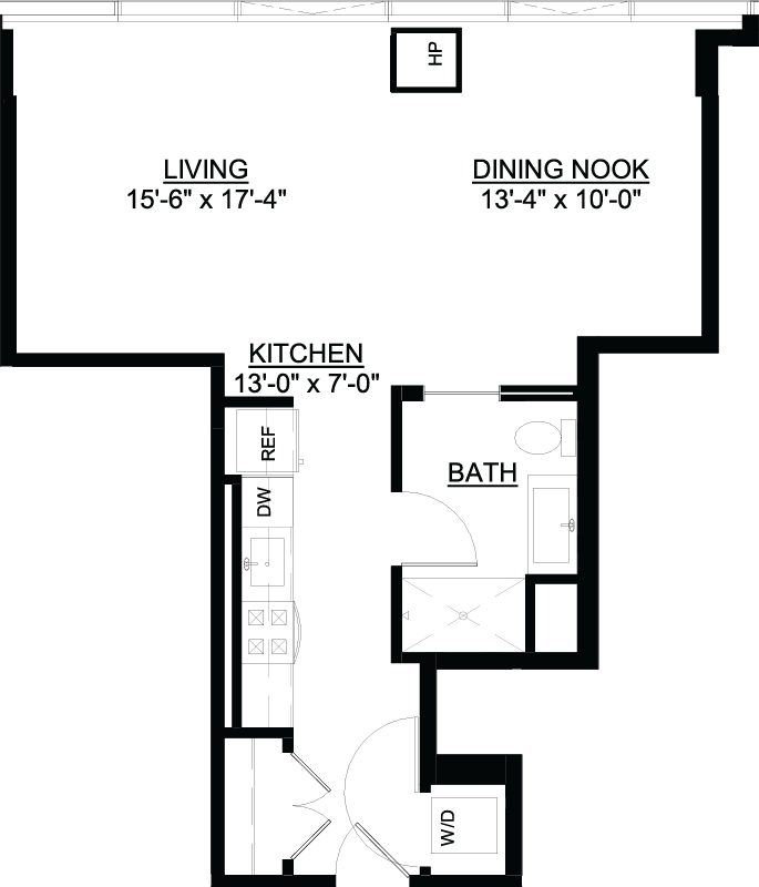 Convertible Deluxe R floor plan