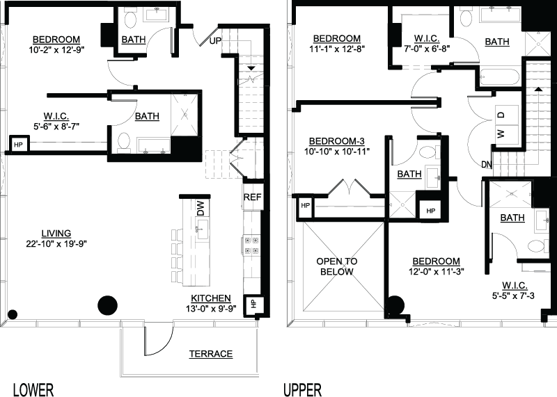 Four Bedroom B Duplex Terrace